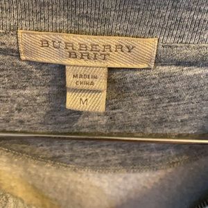 Men’s Burberry Brit zip up sweater